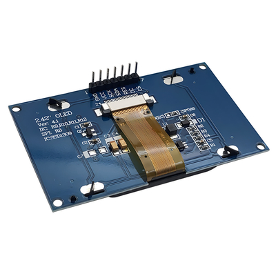 2.42 inçlik 7 pin SPI Arabirlik OLED Kontrol Panosu SSD1309/SPD0301 Sürücü IC
