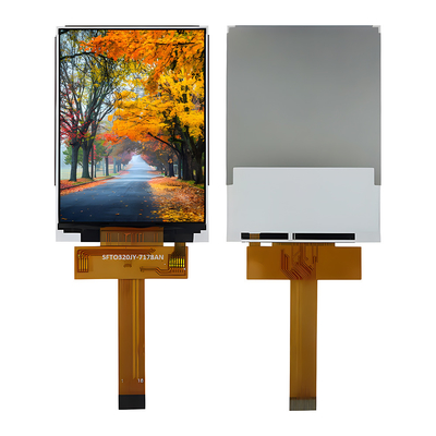 3.2 inç SPI TFT LCD Ekran 240*320 Piksel ZIF FPC 18 Pin ST7789V/ILI9341 Sürücü IC
