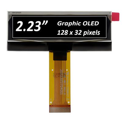 2.23 inç OLED Ekran Modülü 128 * 32 Dot Matrix PMOLED Ekran SSD1305 Sürücü 24Pin
