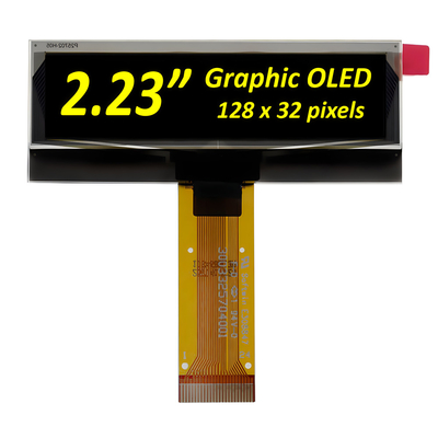 2.23 inç OLED Ekran Modülü 128 * 32 Dot Matrix PMOLED Ekran SSD1305 Sürücü 24Pin
