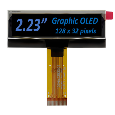 2.23 inç OLED Ekran Modülü 128 * 32 Dot Matrix PMOLED Ekran SSD1305 Sürücü 24Pin