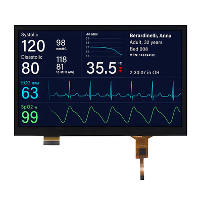 7 inç Kapasitatif Dokunmatik Ekran TFT Ekran Modülü 1024x600 IPS MIPI Arayüz Otomotiv Derecesi