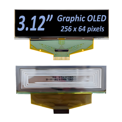 3.12 inç 256x64 Grafik OLED Ekran Modülü SSD1322 Sürücü IC ile - Sarı, Beyaz veya Mavi Yazı Tipi Seçenekleri
