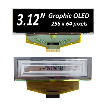3.12 inç 256x64 Grafik OLED Ekran Modülü SSD1322 Sürücü IC ile - Sarı, Beyaz veya Mavi Yazı Tipi Seçenekleri