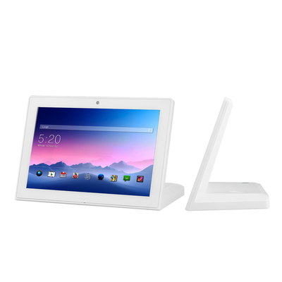 8 inç 1280x800 Android 11 Dokunmatik Ekran Monitörü HDMI RJ45 Portu ile L şeklinde