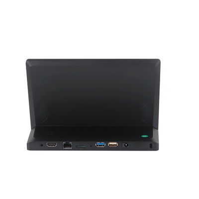 8 inç 1280x800 Android 11 Dokunmatik Ekran Monitörü HDMI RJ45 Portu ile L şeklinde