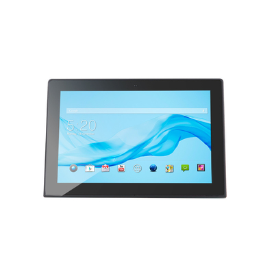 8 inç 1280x800 Android 11 Dokunmatik Ekran Monitörü HDMI RJ45 Portu ile L şeklinde