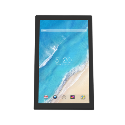 L şeklindeki 14 Inç Android Dokunmatik Ekran Monitörü 2GB + 16GB Dahili Hafıza RJ45 POE HDMI ile