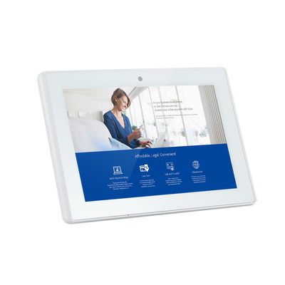 Duvara monte edilmiş 8 inçlik Android dokunmatik ekran ekranı 1280x800 IPS ekranı ile Tek Tablet PC'de