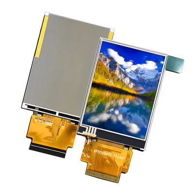 Güneş ışığı ile okunabilir 2.8 Inch IPS TFT LCD Resistive Touchscreen 240 X 320 Nokta