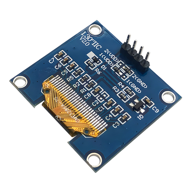 1.3-inç 128x64 Dot Matrix OLED 4-Pin IIC I2C Arayüzü SH1106 Sürücü IC Beyaz/Mavi Yazı Tipi Seçenekleri