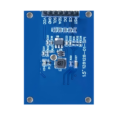 SPI 1.5 inçlik OLED Ekran 128x128 Dot Matrix SSD1327/SH1107G Beyaz / Mavi Yazı Tipi 7 Pin Modülü