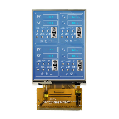 TFT LCD Ekranı 2.4 "Inch 240x320 QVGA MCU/RGB Arabirimi Resistif Dokunmatik Ekran