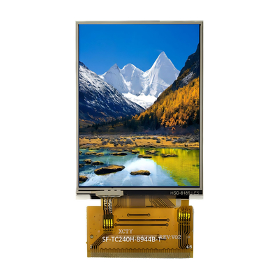 TFT LCD Ekranı 2.4 "Inch 240x320 QVGA MCU/RGB Arabirimi Resistif Dokunmatik Ekran