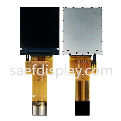 Küçük IPS TFT LCD Ekranı 0.85 inç 0.85' 128x128 çözünürlük Tam Renkli 12 pinli ZIF Bağlantısı