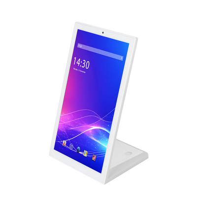 14 inçlik RK3566 L şeklinde dokunmatik ekranlı Android 11, WiFi, POE ve LED ışık çubuğu ile tablet bilgisayar