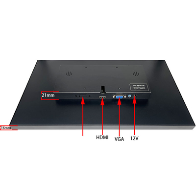 15Endüstriyel Kontrol Güvenlik İzleme için.6 inç HDMI LCD Portatif Monitör HD Çözünürlüğü 1920 * 1080 nokta