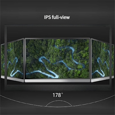 15.6 İnç Endüstriyel Sınıf Metal Dokunmatik Ekran Tam HD 1920x1080 IPS Panel 10 Nokta Kapasitif Dokunmatik