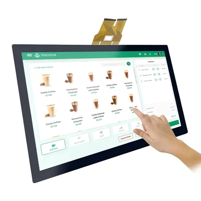 23.8" Endüstriyel Dereceli TFT LCD Ekranı FHD 1080p 0-50°C LVDS RoHS/REACH PCAP Çözünürlüğü 1920×1080 Piksel RGB Çizgi