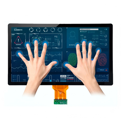 23.8" Endüstriyel Dereceli TFT LCD Ekranı FHD 1080p 0-50°C LVDS RoHS/REACH PCAP Çözünürlüğü 1920×1080 Piksel RGB Çizgi