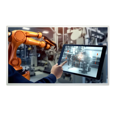15.6" FHD Endüstriyel TFT Ekranı Geniş Sıcaklık aralığı RoHS Uyumlu Avrupa için ABD Piyasaları 500 cd/m2 Kapasitif Dokunmatik Panel