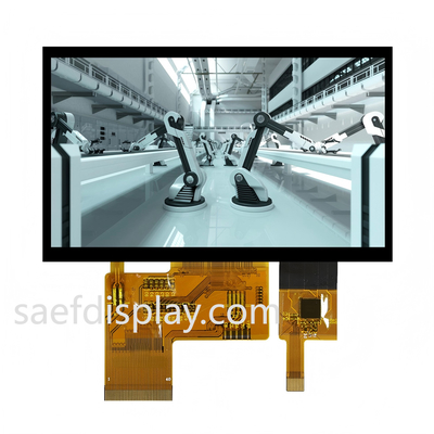 4.3" 1000nit IPS TFT LCD | 480×272 RGB | Kapasitif Dokunmatik | RGB 24-bit Paralel | -30°C ila +80°C (ABD/Almanya)