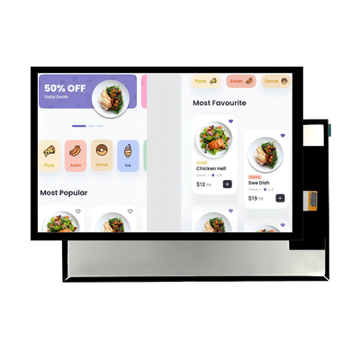 Endüstriyel 10.1" 800x1280 LVDS TFT Ekran, PCAP Dokunmatik (SFTO1010YX-7239BCT) - IPS, Geniş Sıcaklık Aralığı, RoHS/REACH