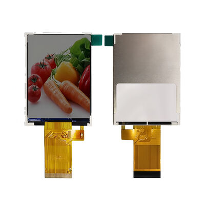 2.8 inç Transflektif TFT LCD Ekran Modülü. 240x320 Res MCU/SPI. ST7789T3 300 cd/m2. Dış ve Endüstriyel Kullanım.