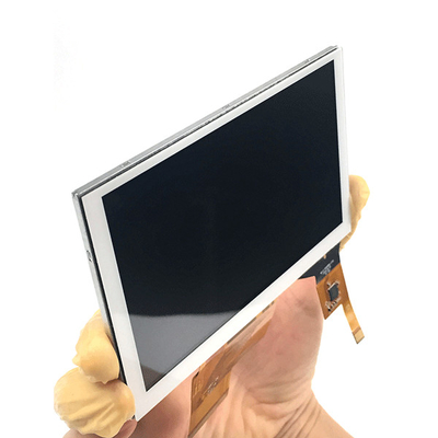 Otomasyon kontrol ekranı için kapasitif dokunmatik panel ile 5 inç PCAP TFT Ekranı 800 * 480 RGB Arayüzü