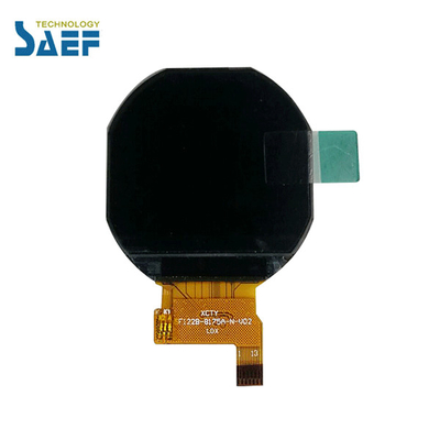 Küçük Dairesel LCD Ekran, Yuvarlak LCD Modül Spi MCU Arayüzü 1.22 İnç