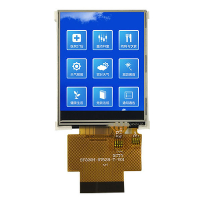 2.2 inç TFT LCD Ekran Üretici Çin 176x220 Nokta SPI&RGB Arayüzü