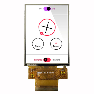 TFT LCD Ekran 2.8" İnç Dokunmatik LCD Ekran 240x320, ILI9341 IC ve RGB/MCU Arayüzü ile