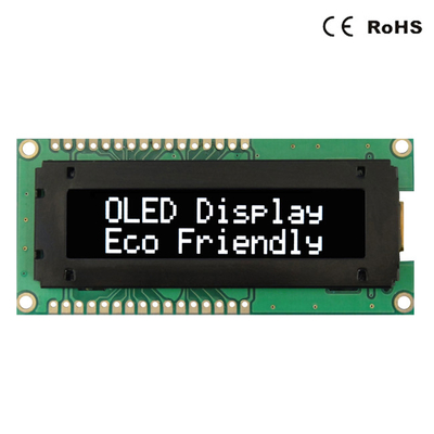 Karakter 16x2 OLED Ekran Modülü Mavi Yeşil Beyaz Kırmızı Renk