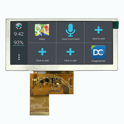 800x320 Bar Tipi TFT LCD Ekran 4.6 İnç PCAP Kapasitif Dokunmatik