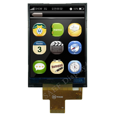 240x320 TFT LCD Ekranı 2.4 inç, QVGA TFT LCD Ekranı, SPI MCU 2.4 Inch TFT LCD