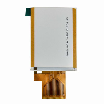 TFT LCD 2.4 Inch 240x320 Dots 2.4 "TFT Ekranı MCU Arayüzü ZIF FPC Bağlantısı