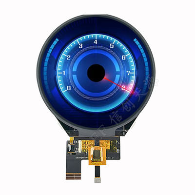 800x800 IPS Dairesel LCD Ekran, CTP'li Yuvarlak TFT LCD 3.4 "MIPI Arayüzü