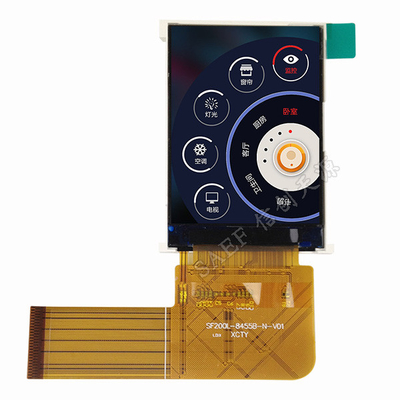 TFT LCD Ekranı 2.0 "Inç 240x320 IPS Tipi SPI + RGB Arayüzü ve ILI9335 IC TFT LCD Ekranı ile Tam Görme Açısı