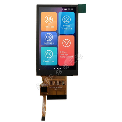Dokunmatik Ekran PCAP TFT Ekran 3" 240x400 MCU 8bit 16bit Arayüz 40 Pin