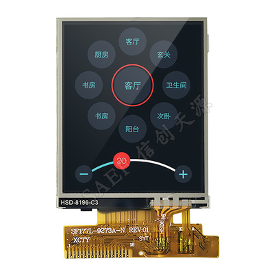 1.77" LCD Dokunmatik Ekran Ekranı 128x160 Akıllı Cihazlar için TN Panelli Ön Ekran