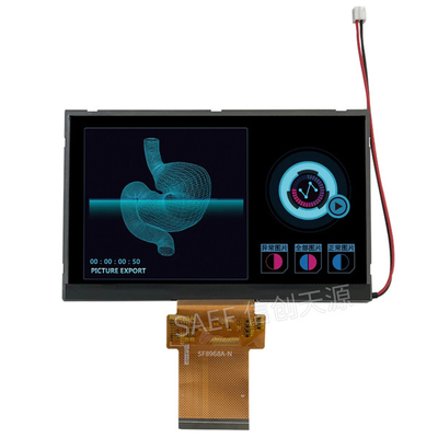 FHD Manzara Dokunmatik Ekran LCD TFT 60 Pinli 5.7" İnç LVDS Arayüzü