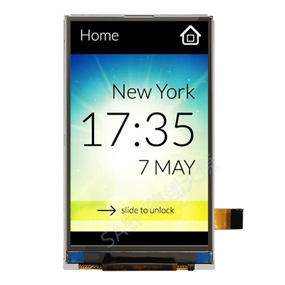 HX8369 Ekran TFT LCD 3.7 İnç 480x800 IPS Akıllı Cihazlar İçin Ön Ekran