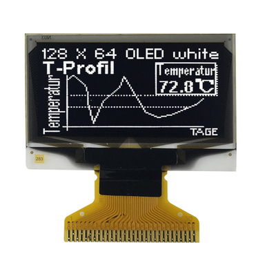Pasif Ekran OLED 128x64 0.96 İnç Grafik SSD1306 Beyaz Ön Ekran