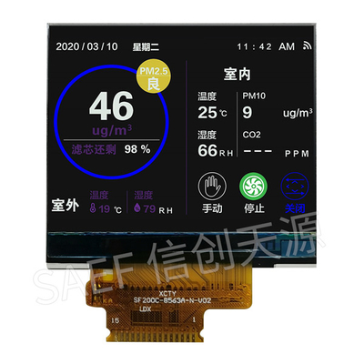 ILI9342C Sürücü SPI Arayüzü ile Saef QVGA TFT LCD Ekran 2 İnç