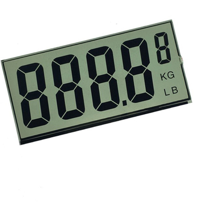 Alfanümerik 7 Segment LCD Ekran, Ağırlık Sayacı Ön Ekran için TN LCD Panel