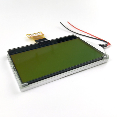 10 pinli Grafik LCD 128x64 COG LCD Modülü, Yeşil LED Arkadan Aydınlatmalı