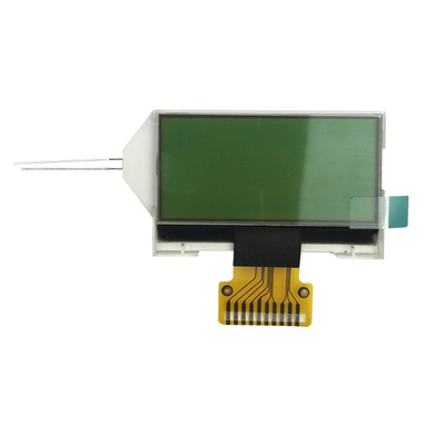 SPI Arayüzü 128x64 COG LCD Modülü Sarı Yeşil Arka Plan Rengi