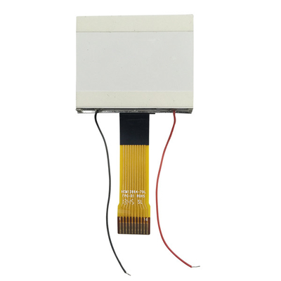 COG Grafik STN LCD Ekran 128x64 sarı Yeşil Arkaplan rengi ile