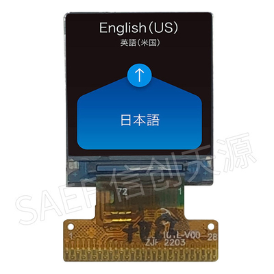 Kalite 0.85 Inch IPS TFT LCD, MCU Arayüzü ile Kare Tipi TFT LCD Ekranı