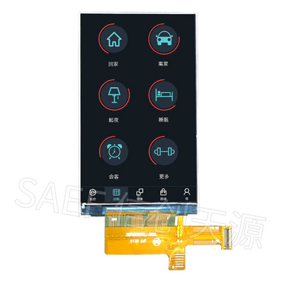 480X800 IPS TFT Dokunmatik LCD 3.1 İnç MIPI Arayüzü Yüksek PPI ST7701S